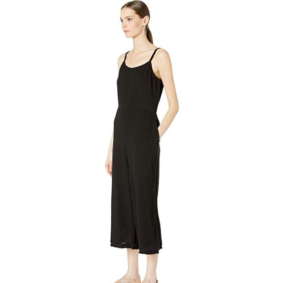 eileen fisher speckled organic cotton jumpsuit